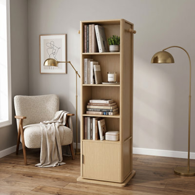 Armoire de maquillage rotative à 360 °