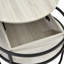 Rothwell Lift Top  Coffee Table ,Extendable Round Cocktail Table-772207710-772208951-783565090