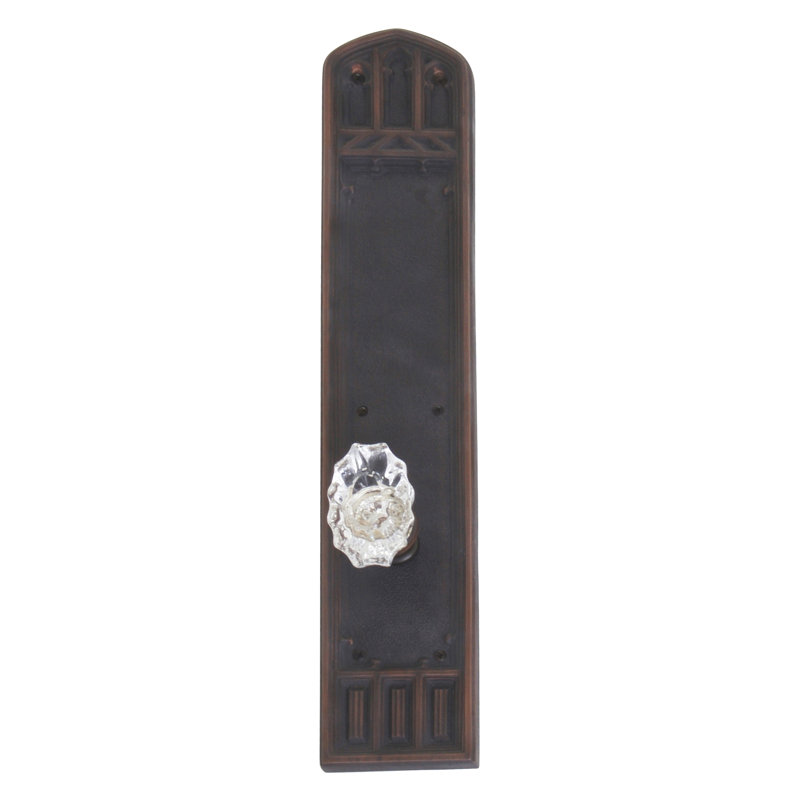 Renaissance Knob with Arch Rosette, Venetian Bronze