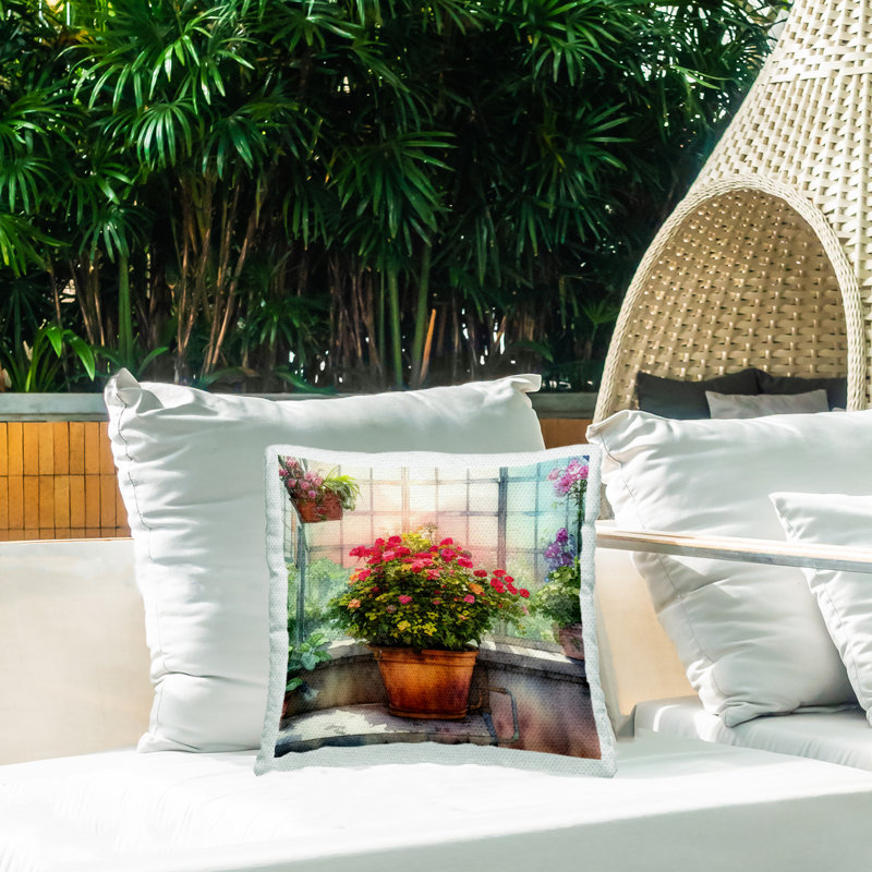 Coussin d'extérieur Sunlit Greenhouse