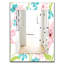 Miroir mural fleur 32-40099565