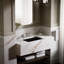Lavabo de salle de bain rectangulaire encastré avec trop-plein Kathryn-6916787