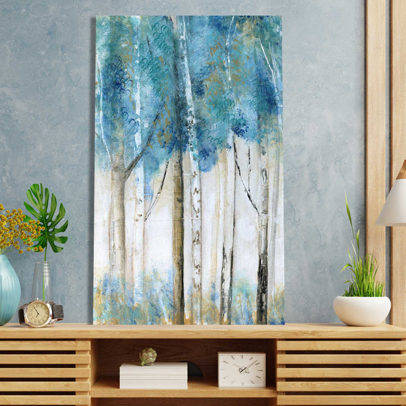 Bois magique - Peinture, L 36 po x H 60 po, Toile tendue
