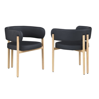 Chaise de salle à manger Belisse, ensemble de 2
