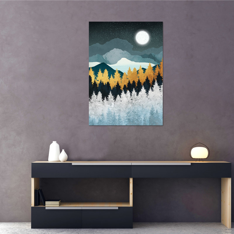 Alberi Dorati - Rectangle Print