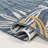 Gryta Coastal Casual Palm Frond Reversible Machine-Washable Cream/Navy Indoor/Outdoor Rug-1299449660