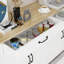 Buffet 47,95 "avec 2 tiroirs Farmhouse Buffet-1522823625