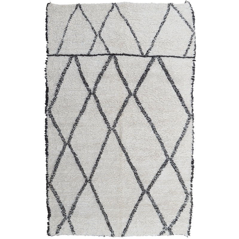 One-of-a-Kind Rectangle 6'6" X 10'7" Hand Loomed Area Rug