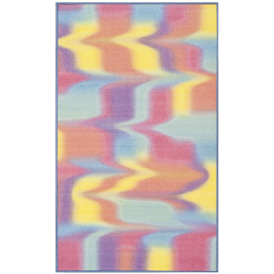Dante Performance Machine Washable Abstract Rug