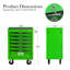 Rolling Metal Tool Chest With 6 Drawers