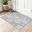 Magnifique tapis d'intérieur lavable à la machine Clear Christmas