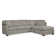 Gramercy Park Upholstered L-Shaped Sectional