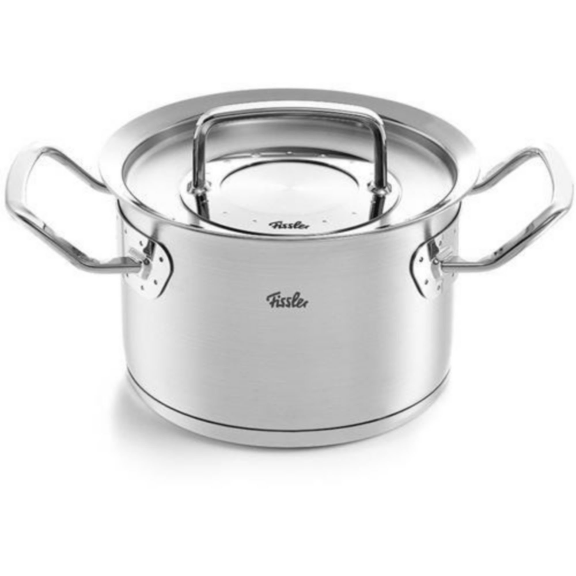 Fissler 8 pc Cookware Stainless Set Profi Stock Pot Frying Pan Cook Star  Base