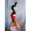 Grande statue de souris avec bouquet de fleurs 35 po x 26 po x H 73 po