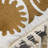 Cotton Pillow With Embroidery, Chambray Back And Tassels