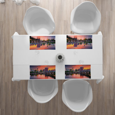 Polyester Cities & Maps Rectangle Placemat