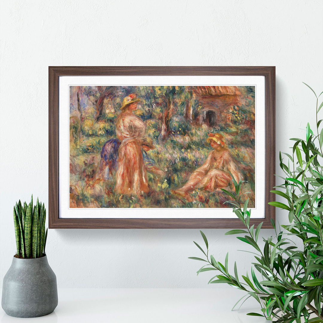 Landscape by Pierre-Auguste Renoir - Picture Frame Painting
