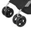 Poussette pour chien pliable pour animaux 4 roues transportable et amovible jusqu'à 35 lb