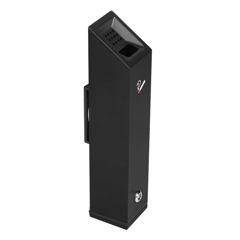 Cendrier pour l'extérieur, H 19,17 po x l 5,2 po x P 3,94 po