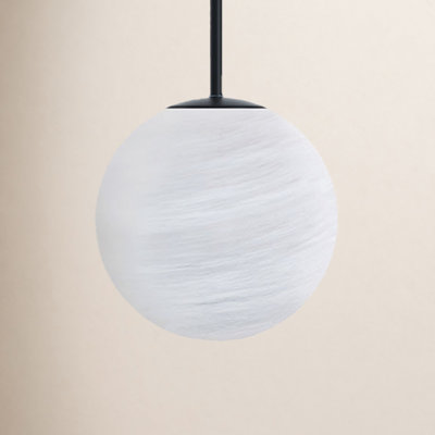 Lio Dimmable Glass Single Light Pendant