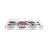  Pistals Metal Bouquet Acrylic Square Decorative Tray-121429443