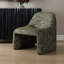 Fauteuil d'appoint vert olive Menlo