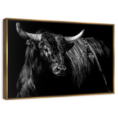 Brindle Rodeo Bull
