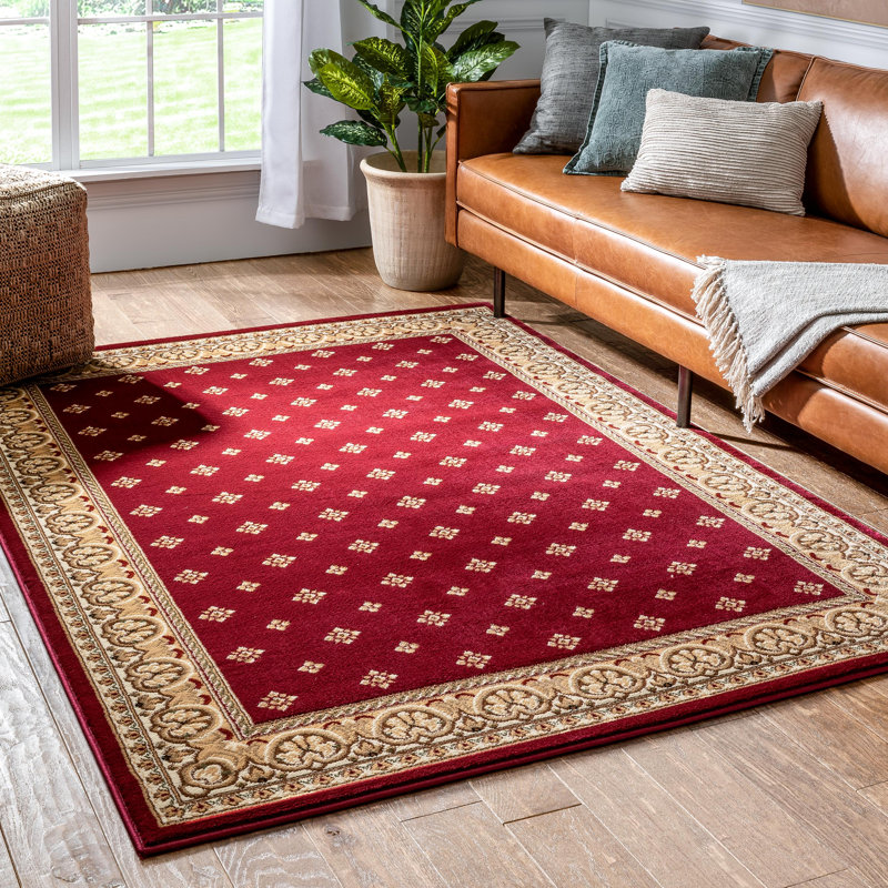 Barclay Geometric Synthetic Area Rug, Rectangle 240 x 300 cm