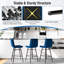 Tiffanie Bar Stool with Iron Frame-141600229