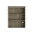 Scarlett Wash Gray Bookcase With 2 Open Shelves, 33.9'' W（Pair with the lower half of the Scarlett series）-456171915