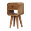 Gelsomina 20cm W Solid Wood Bedside Table-1710887961