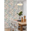 Papier peint adhésif Jesinda Cobalt-852431352