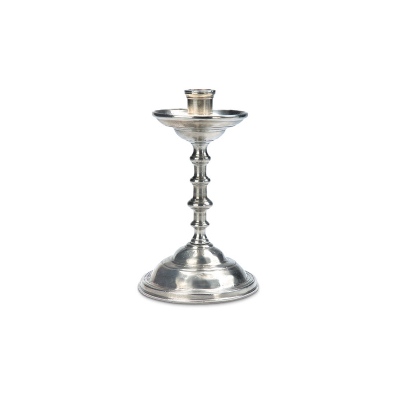 Arno 9" Metal Tabletop Candlestick
