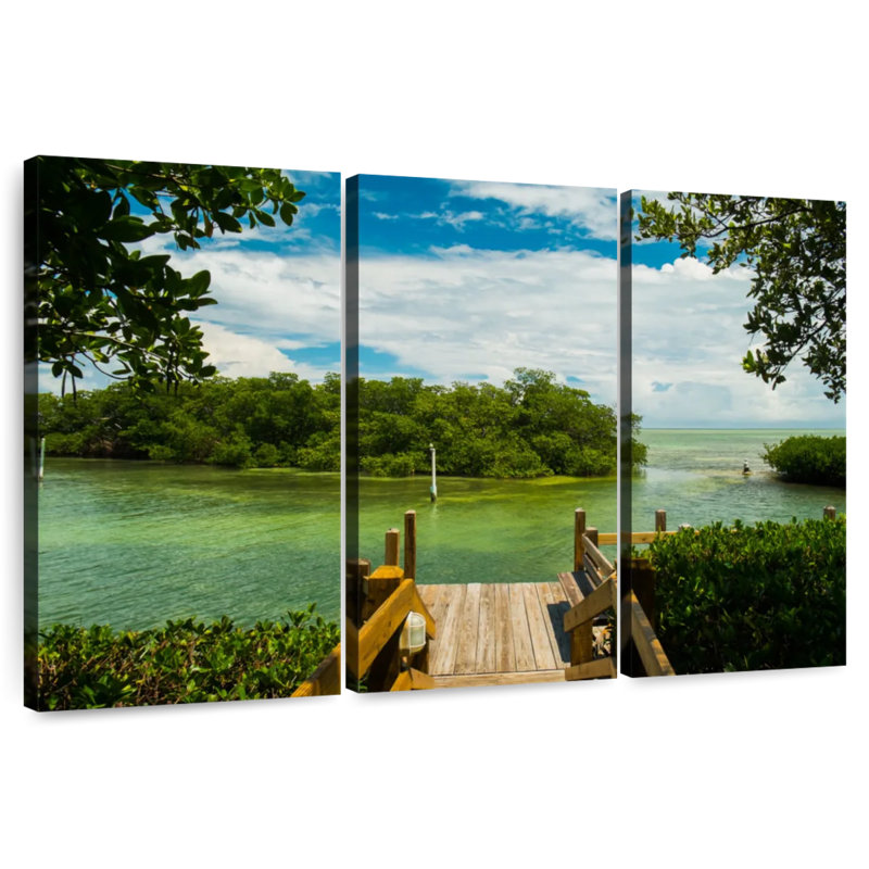Gillard Florida Keys Mangrove Trees, 32" H x 50" W