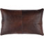 Sheffield Leather Reversible Pillow Cover