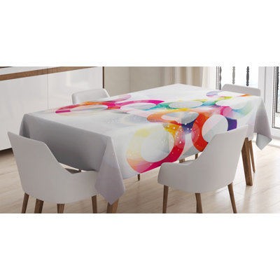 Abstract Tablecloth