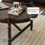 Table basse rétro en bois massif simple-106809430