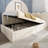 Daybed With Hydraulic Storage Bed Frame-791449658