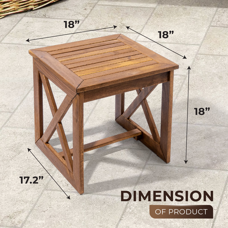 Table d'appoint d'extérieur Cedas
