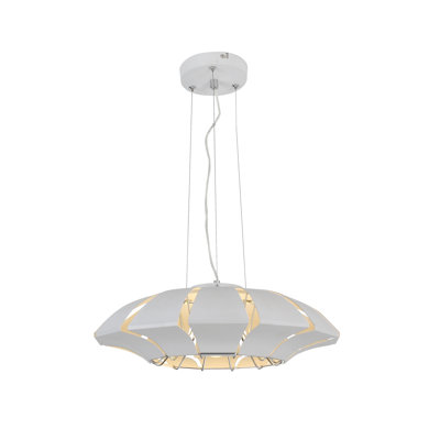 Imane 3 - Light White Unique/Statement Pendant