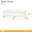 Palm Gate Media Cabinet - Cloud White