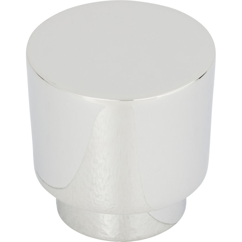 Tom Tom 1 1/4" Diameter Round Knob, Chrome