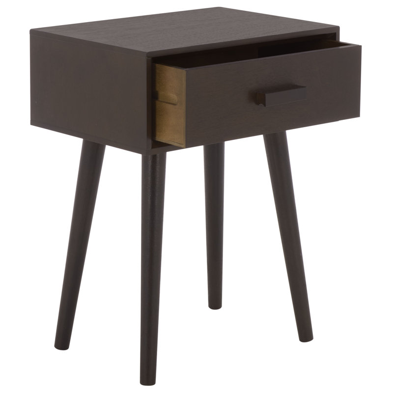 Dayawati End Table with Storage, Blue