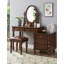 Table de coiffeuse tout en bois massif American Style