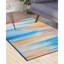 Tapis bleu/beige Trista-1940292767