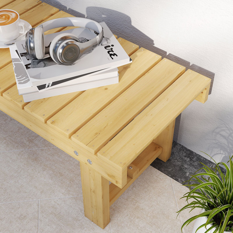 Banc de jardin en bois Carnahagh
