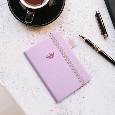 a notepad Small Notebook Portable Notepad Thickened Pocket Mini A6 English Book Handy Note