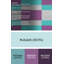 Tapis vert/mauve à motifs-375176704