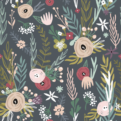 Richon Floral Wall Mural