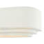 Quavious Ceramic Flush Mounted Sconce